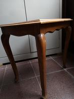 Antiek bijzettafeltje 50 cm hoog 30 cm breed en 50 cm lang, Ophalen of Verzenden