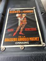 Affiche Authentique 120cm/80cm  Biere de garde 1930, Enlèvement ou Envoi
