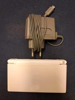 Zeer mooie Nintendo DS Lite wit + oplader. Geen spelletjes, Ophalen of Verzenden, Zo goed als nieuw, Wit, DS Lite