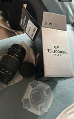 Canon 75.300 zoomlens voor camera, Audio, Tv en Foto, Ophalen, Zo goed als nieuw, Zoom