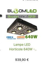 Lampe led 640 watt conso 400, Comme neuf, LED