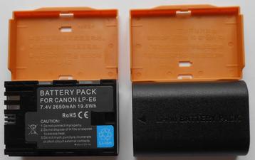 Batterij LP-E6 2650mAh