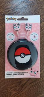 Pokemon Jigglypuff Wired earphones met een zip case erbij, Games en Spelcomputers, Ophalen, Zo goed als nieuw, Overige modellen