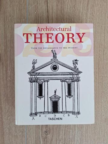 Boek 'Architectural Theory' (Taschen) beschikbaar voor biedingen