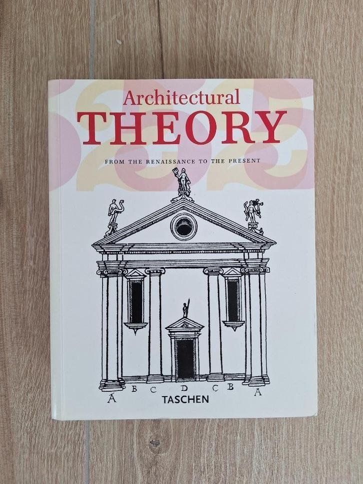 Boek 'Architectural Theory' (Taschen), Boeken, Kunst en Cultuur | Architectuur, Gelezen, Architectuur algemeen, Ophalen of Verzenden