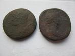 Romeinse munten          Diameter 30 mm Dikte 2 mm, Ophalen of Verzenden