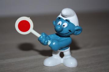 school klaarover smurf , schleich 1983, Peyo , als nieuw   beschikbaar voor biedingen