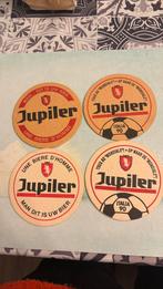 Ancien tapis à bière Jupiler mondiale Italie 1990, Collections, Enlèvement ou Envoi, Utilisé, Jupiler