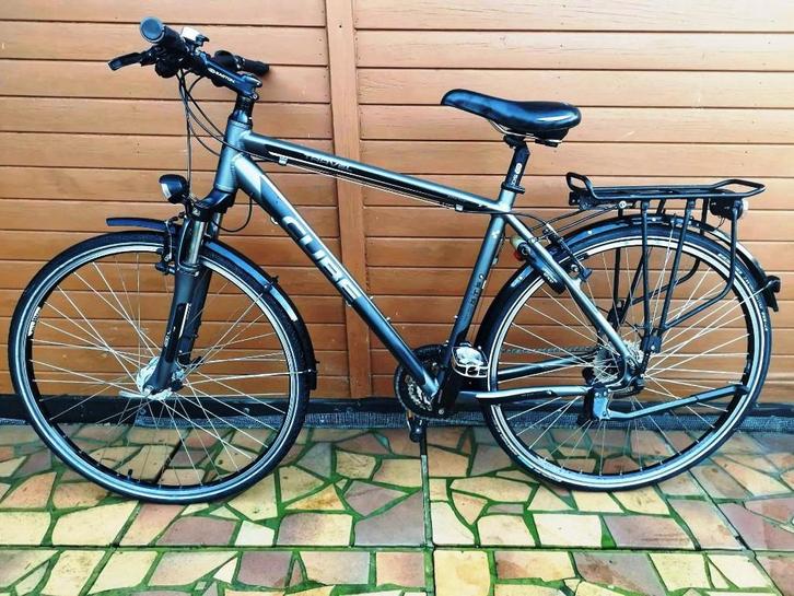 Cube Travel Herenfiets - Heel Goede Staat - Rijklaar!, Vélos & Vélomoteurs, Vélos | VTT & Mountainbikes, Comme neuf, Enlèvement