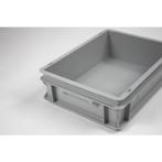 E-line Normbox stapelbare kunststof bak 400x300x120 mm, 10L, Nieuw, Minder dan 35 cm, Krat, Minder dan 50 cm