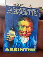 Metalen reclame paneel Absinthe, Ophalen of Verzenden, Zo goed als nieuw, Reclamebord