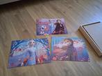 Houten puzzels Frozen, Kinderen en Baby's, Speelgoed | Kinderpuzzels, Ophalen, 2 tot 4 jaar, Gebruikt, 10 tot 50 stukjes