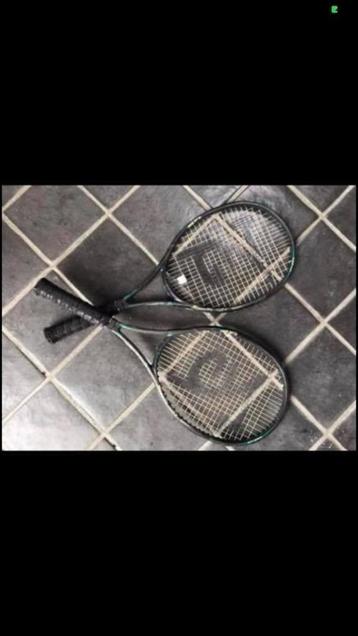 2x raquette de tennis