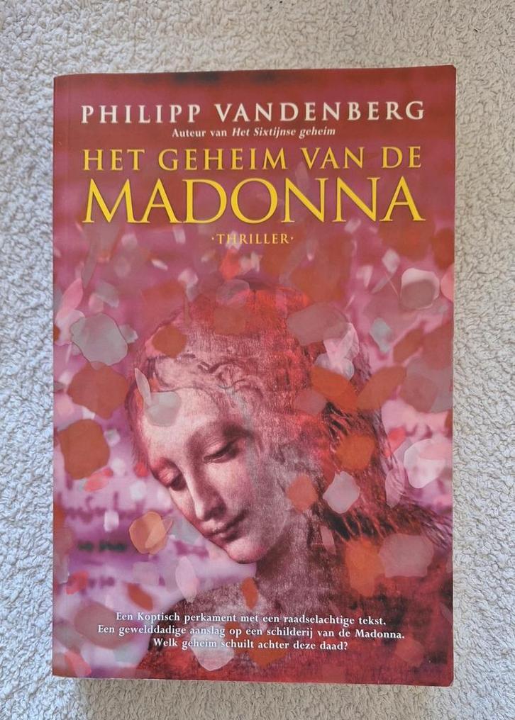 P. Vandenberg - Het geheim van de Madonna, Boeken, Thrillers, Zo goed als nieuw, Ophalen of Verzenden