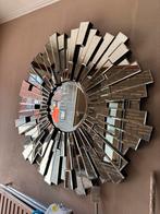 Grote spiegel, Huis en Inrichting, Woonaccessoires | Spiegels, Ophalen, Zo goed als nieuw, Rond