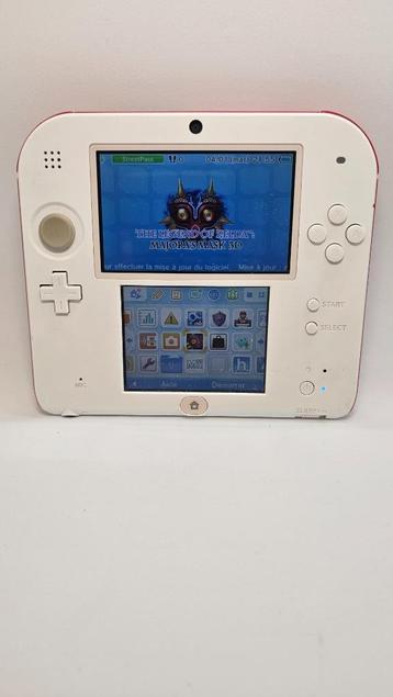  Nintendo 2DS Blanche/Rouge – Jeux Intégrés – Pokémon, Zel beschikbaar voor biedingen
