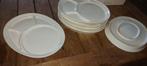 6 borden voor gourmet fondu .kloek bord, Huis en Inrichting, Keuken | Servies, Ophalen of Verzenden, Gebruikt, Bord(en)