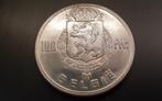 100 francs - 4 rois type dynastie en Néerlandais 1951, Ophalen of Verzenden, België, Zilver