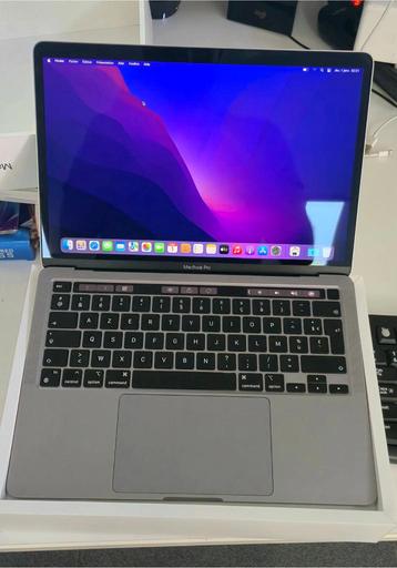 MacBook Pro m1, 512 Go, gris, modèle A2338, avec boîte et fa, MacBook Pro, Enlèvement ou Envoi, 512 GB, Comme neuf