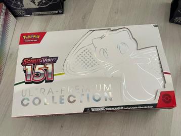 Pokemon ultra premium collection 151 beschikbaar voor biedingen