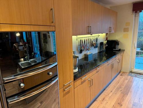 Cuisine semi-équipée hêtre + ilot marque Couleur Cuisine, Huis en Inrichting, Keuken | Complete keukens, Gebruikt, Ophalen