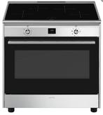 🔥 Poêle de luxe Smeg 90 cm en acier inoxydable à INDUCTION, Electroménager, Cuisinières, 4 zones de cuisson, Classe énergétique A ou plus économe