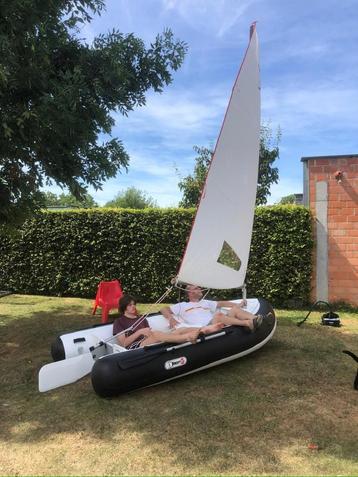 DINGHYGO ORCA 325 rubberboot met zeilkit ! beschikbaar voor biedingen