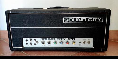 Ampli Soundcity 120 watts 1973 (inspiration Hiwatt), Musique & Instruments, Amplis | Basse & Guitare, Utilisé, Guitare, 100 watts ou plus