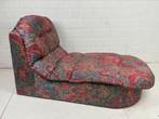 Kleurrijke chaise longue ligzetel flora bloemen patroon, Ophalen, Stof
