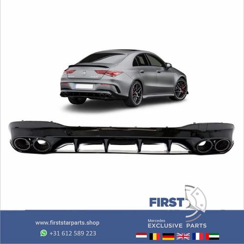 C118 X118 W118 CLA45 AMG DIFFUSER + UITLAAT SIERSTUKKEN AERO, Auto-onderdelen, Overige Auto-onderdelen, Mercedes-Benz, Gebruikt