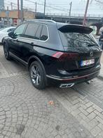 Volkswagen Tiguan 2022  *2.0 TDI SCR 4Motion R-Line DSG*, Auto's, Automaat, Euro 6, Zwart, Leder