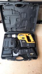 PowerPlus boormachine 36V  in koffer goede staat, Doe-het-zelf en Bouw, Ophalen, Zo goed als nieuw, Boormachine