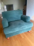 Prachtige groene love seat, Huis en Inrichting, Ophalen, Zo goed als nieuw, Eenpersoons