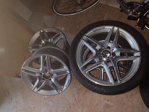 Velgen AMG Mercedes, Auto-onderdelen, Banden en Velgen, Velg(en), All Season, 18 inch, Personenwagen, Gebruikt, Ophalen