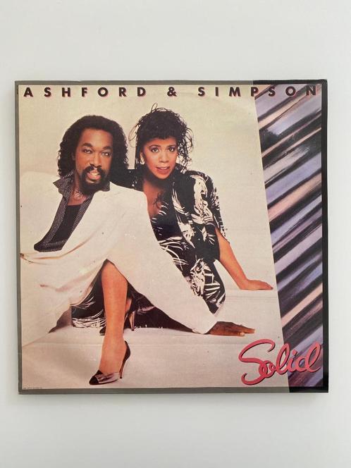 LP  Ashford & Simpson ‎– Solid 1985, CD & DVD, Vinyles | R&B & Soul, Utilisé, R&B, 1980 à 2000, 12 pouces, Enlèvement ou Envoi