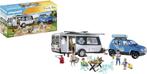 PLAYMOBIL Caravan met auto Camping GRATIS LEVERING, Verzenden, Nieuw, Complete set