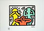 Keith Haring - Écoutez, voyez, taisez-vous, Enlèvement ou Envoi