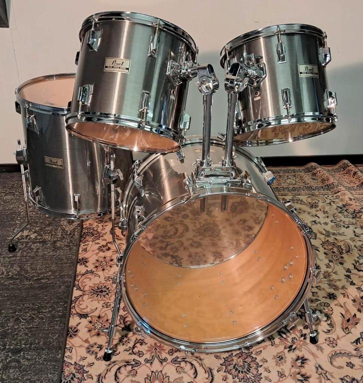 4  shellsets, Musique & Instruments, Batteries & Percussions, Utilisé, Autres marques, Enlèvement