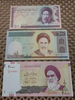 3100 rials Iran UNC setje 2000 jaar, Postzegels en Munten, Bankbiljetten | Azië, Setje, Ophalen of Verzenden, Zuid-Azië