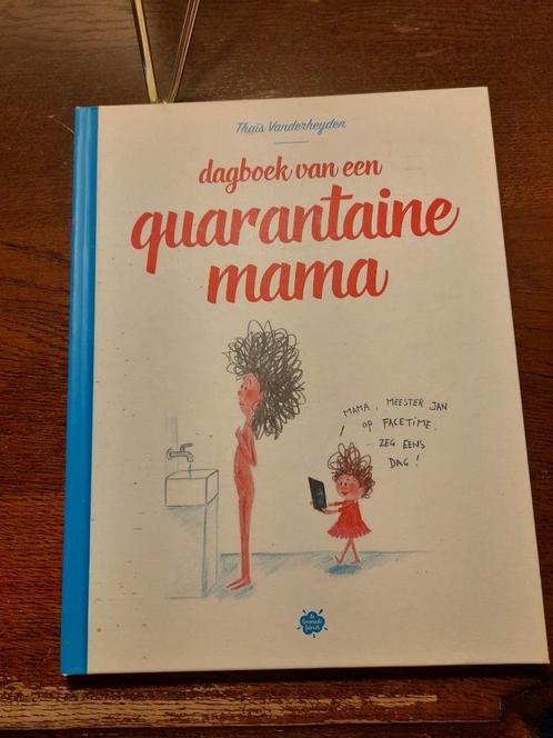 Boek 'Dagboek van een quarantaine mama' Thaïs Vanderheyden, Boeken, Humor, Gelezen, Cartoons, Ophalen of Verzenden