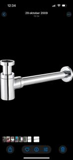 Nieuwe sifon voor wastafel Santeg, Doe-het-zelf en Bouw, Afvoer, Minder dan 2 meter, Nieuw, Aluminium