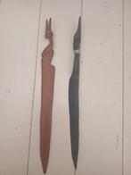 lot deux couteaux en bois du kenya, Antiquités & Art, Enlèvement ou Envoi