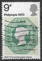 Groot-Brittannie 1970 - Yvert 600 - Philympia 1970 (ST), Timbres & Monnaies, Timbres | Europe | Royaume-Uni, Affranchi, Envoi