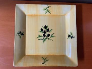 Grand plat de service Provence olive beschikbaar voor biedingen