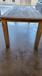 Table bois pour extérieur, Tuin en Terras, Tuintafels, Gebruikt, Rechthoekig, Hout, Ophalen