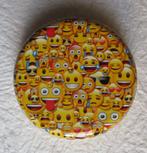 'Emoji' - Boîte De Rangement Ronde En Métal, Enlèvement ou Envoi, Neuf