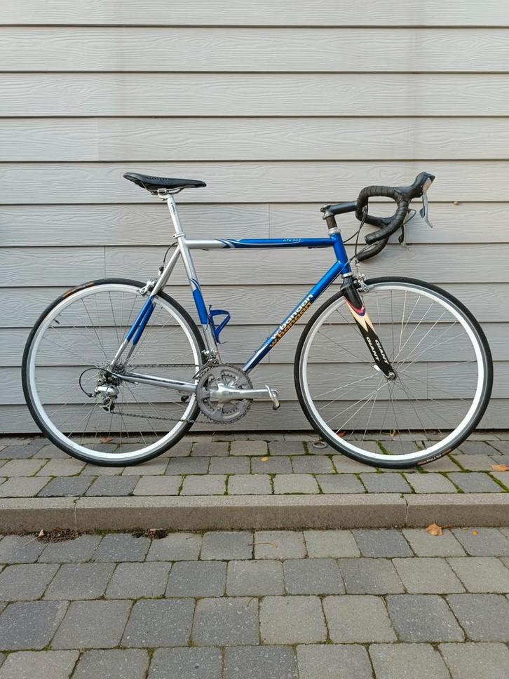 Retro Koersfiets W.Banaan, Fietsen en Brommers, Fietsen | Racefietsen, Gebruikt, Heren, 15 tot 20 versnellingen, 26 inch, Aluminium