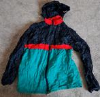 Blauwe regenjas maat S - Opvouwbaar, Caravanes & Camping, Vêtements de pluie, Comme neuf, Heren, Imperméable