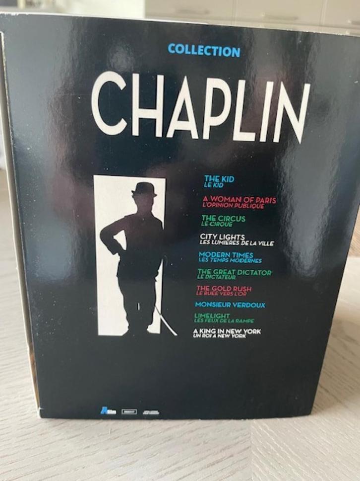 Collection DVD Chaplin, Cd's en Dvd's, Dvd's | Klassiekers, Zo goed als nieuw, Komedie, 1940 tot 1960, Alle leeftijden, Ophalen of Verzenden