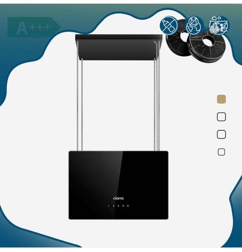 CIARRA hotte control par wifi, Elektronische apparatuur, Afzuigkappen, Nieuw, Vrijstaand, Eilandschouwkap, 600 tot 800 m³ per uur